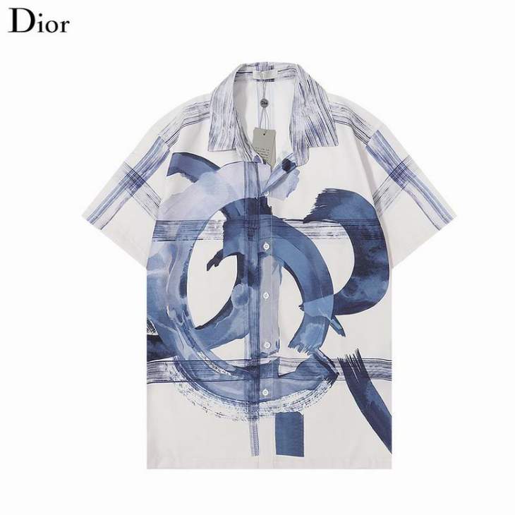 Picture of Dior Shirts Short _SKUDiorM-3XLystQ8928261